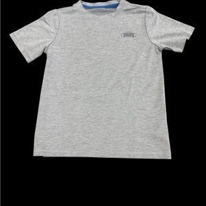 Vineyard Vines Kids Heather Gray Short Sleeve Tee with Logo